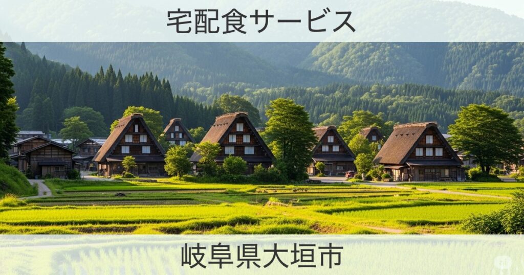 岐阜県大垣市の宅配食おすすめ情報