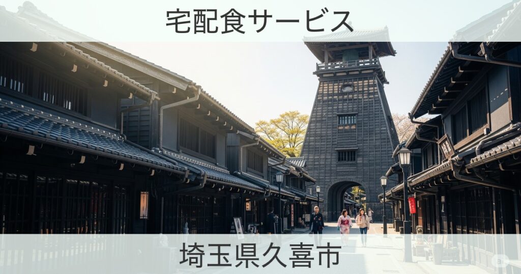 埼玉県久喜市の宅配食おすすめ情報