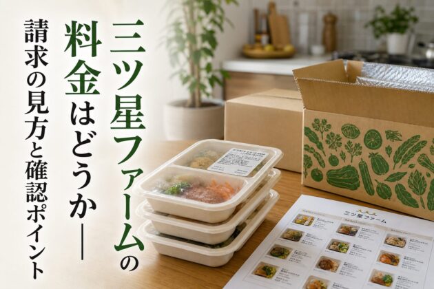 三ツ星ファームの料金はどうか|請求の見方と確認ポイントのアイキャッチ画像