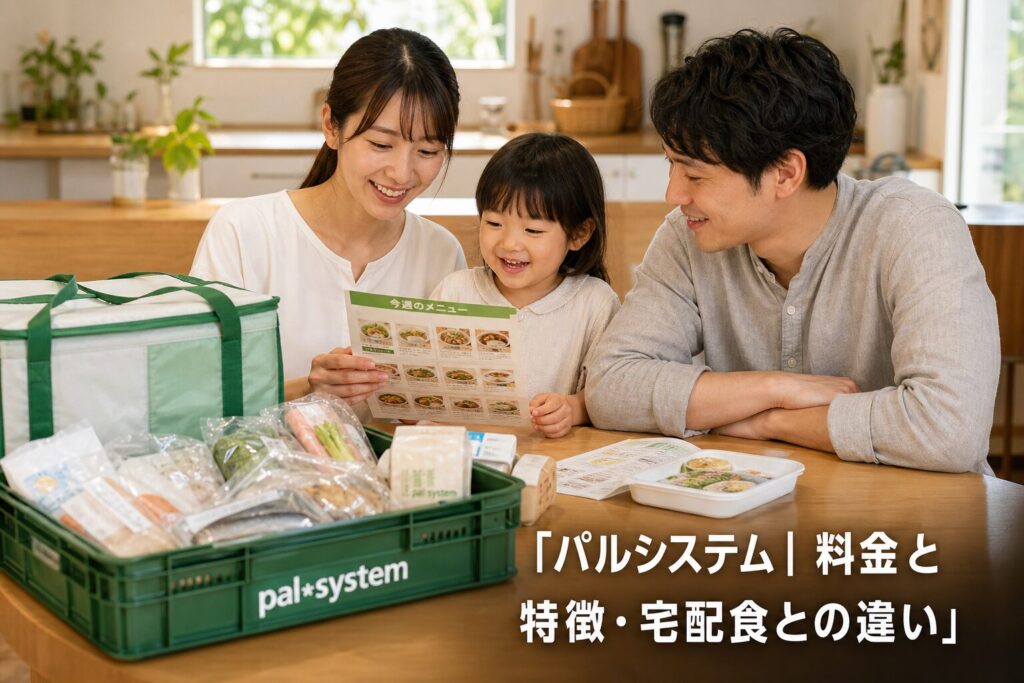 パルシステム| 料金と特徴・宅配食との違いのアイキャッチ画像